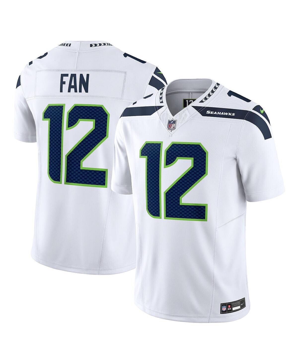 Мужские 12-е веерные белые кроссовки Seattle Seahawks Vapor F.U.S.E. Ограниченный Джерси Nike, Белый
Мужские 12-е веерные белые кроссовки Seattle Seahawks Vapor F.U.S.E. Ограниченный Джерси Nike, Белый
