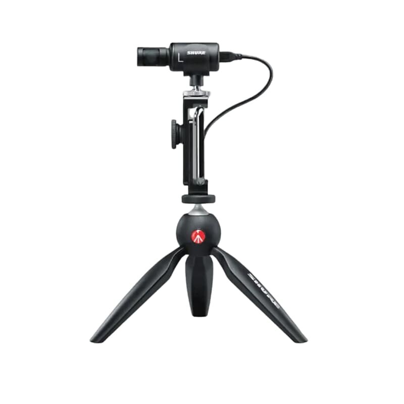 Конденсаторный микрофон Shure MOTIV MV88+ Video Kit with iOS / USB Condenser Microphone
Конденсаторный микрофон Shure MOTIV MV88+ Video Kit with iOS / USB Condenser Microphone