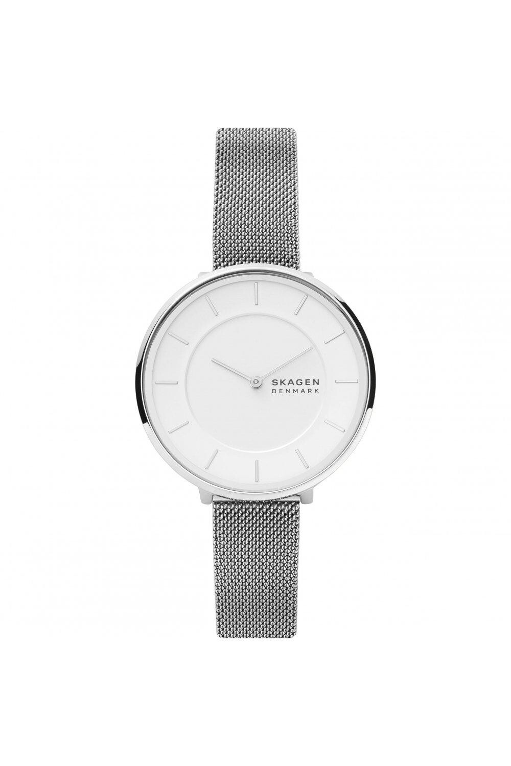 Классические аналоговые кварцевые часы Gitte из нержавеющей стали — Skw3016 Skagen, белый
Классические аналоговые кварцевые часы Gitte из нержавеющей стали — Skw3016 Skagen, белый