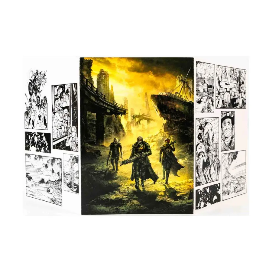 Tiny Wastelands Gamemaster Screen, Tiny d6 Role Playing Games (Gallant Knight Games), мягкая обложка
Tiny Wastelands Gamemaster Screen, Tiny d6 Role Playing Games (Gallant Knight Games), мягкая обложка