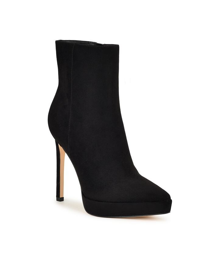 Женские классические ботинки Danise на шпильке с острым носком Nine West, цвет Black- Faux Suede
Женские классические ботинки Danise на шпильке с острым носком Nine West, цвет Black- Faux Suede