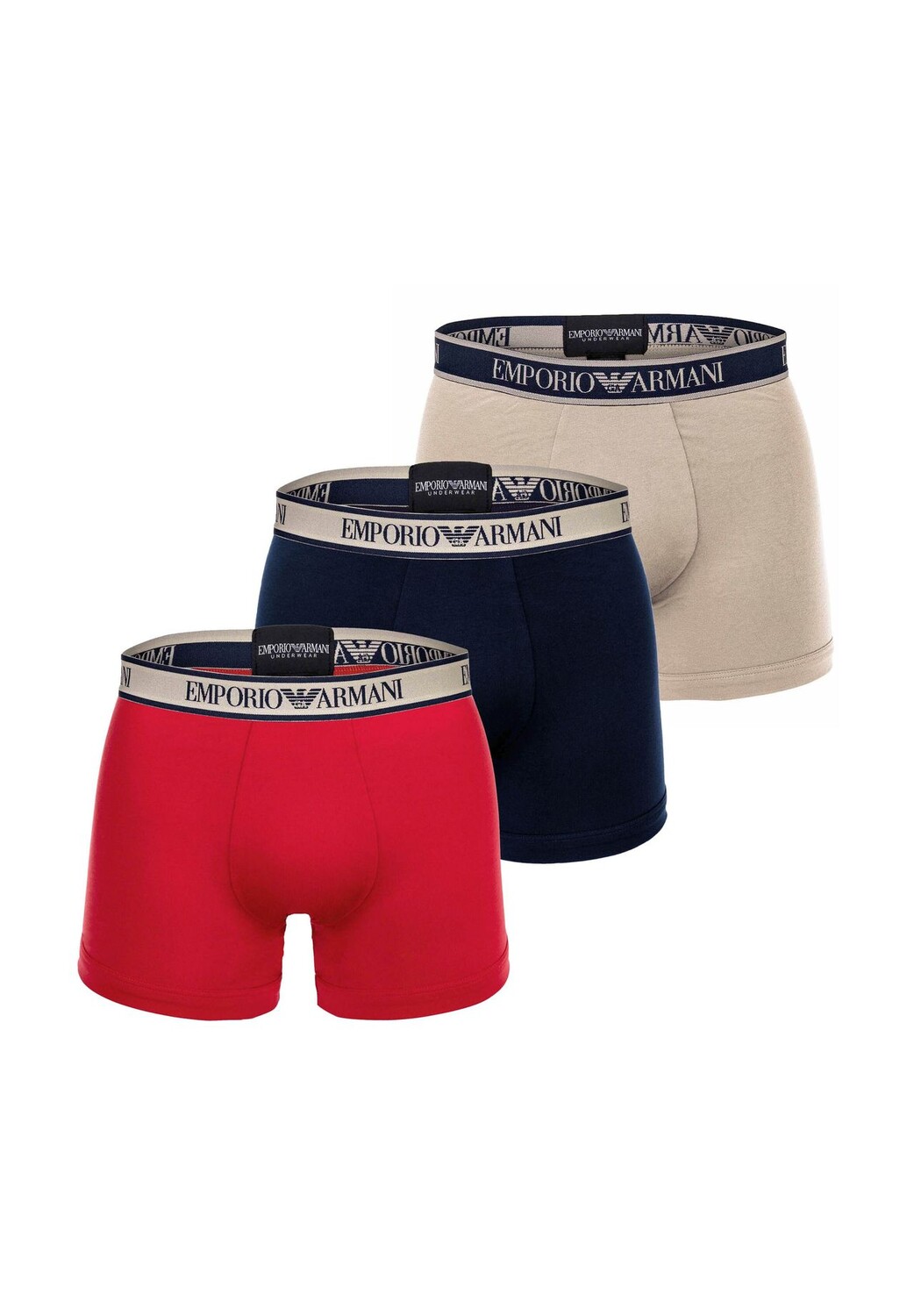 Мужские боксеры, 3 шт. - CORE LOGOBAND, боксеры, хлопок стрейч EMPORIO ARMANI, цвет Marine Rot Nude
Мужские боксеры, 3 шт. - CORE LOGOBAND, боксеры, хлопок стрейч EMPORIO ARMANI, цвет Marine Rot Nude