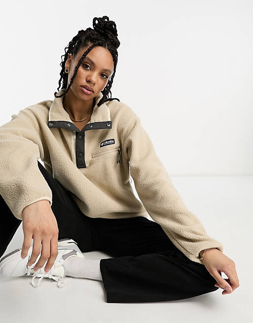 Бежевый укороченный флисовый топ Columbia Helvetia длиной 1/2 эксклюзивно для ASOS.
Бежевый укороченный флисовый топ Columbia Helvetia длиной 1/2 эксклюзивно для ASOS.
