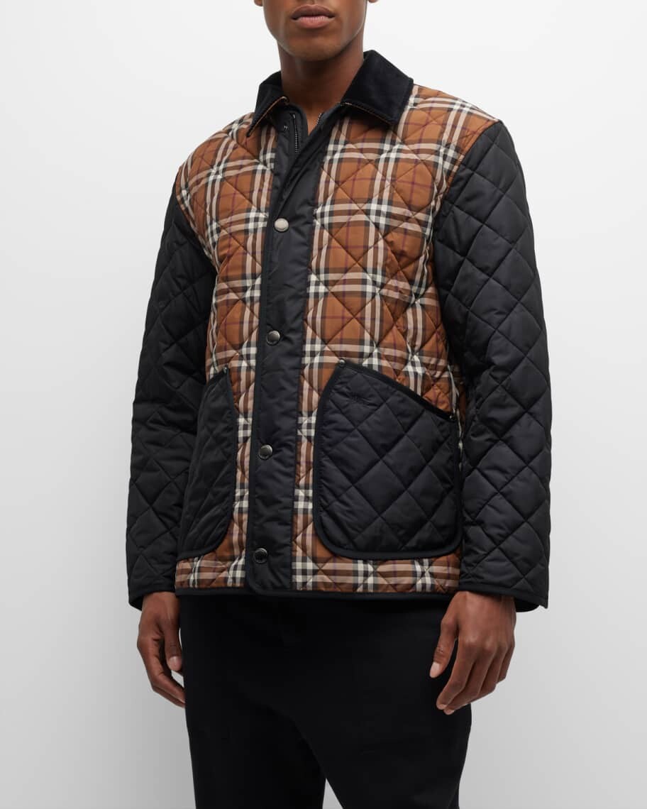 Мужская стеганая куртка в клетку Weavervale Burberry, Черный, Мужская стеганая куртка в клетку Weavervale Burberry
Мужская стеганая куртка в клетку Weavervale Burberry, Черный, Мужская стеганая куртка в клетку Weavervale Burberry