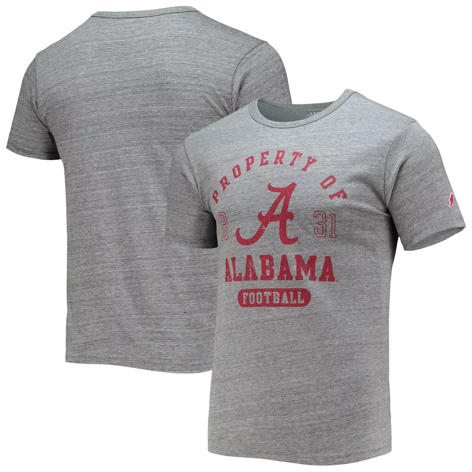 Мужская одежда для университетской лиги, серая футболка Alabama Crimson Tide Hail Mary Football Victory Falls Tri-Blend, Серый
Мужская одежда для университетской лиги, серая футболка Alabama Crimson Tide Hail Mary Football Victory Falls Tri-Blend, Серый