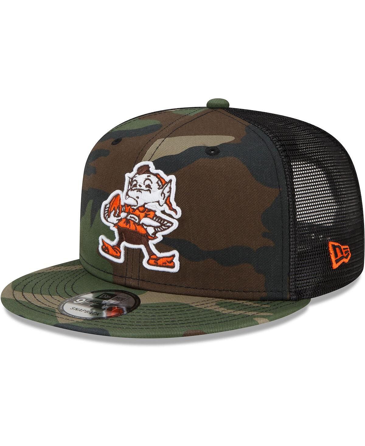Мужская камуфляжная кепка Cleveland Browns Woodland Trucker 2.0 Vintage-Like 9FIFTY Snapback New Era
Мужская камуфляжная кепка Cleveland Browns Woodland Trucker 2.0 Vintage-Like 9FIFTY Snapback New Era