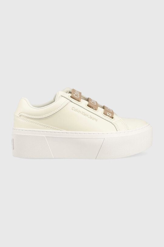 Кроссовки YW0YW00868 FLATFORM+ LOW BRANDED LACES Calvin Klein Jeans, бежевый
Кроссовки YW0YW00868 FLATFORM+ LOW BRANDED LACES Calvin Klein Jeans, бежевый