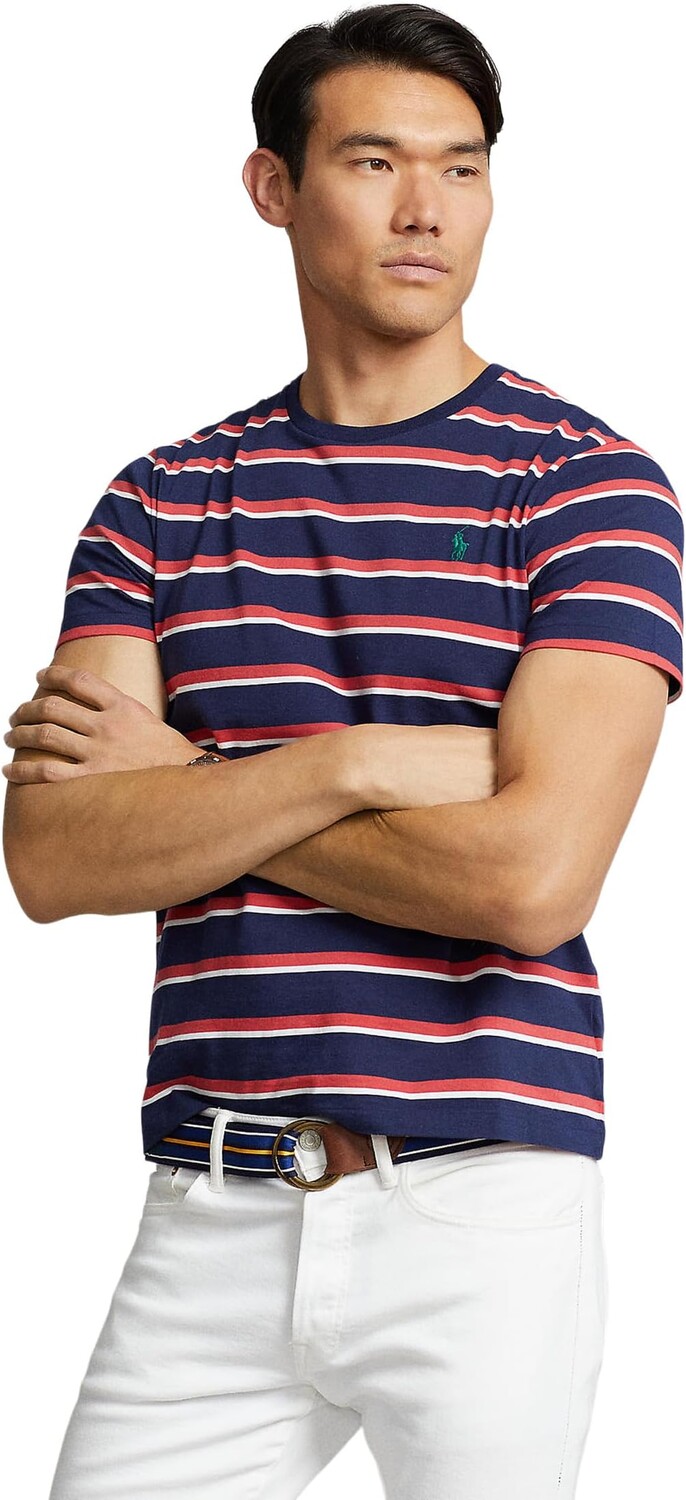 Классическая футболка из джерси с цветными блоками Polo Ralph Lauren, цвет Newport Navy Multi
Классическая футболка из джерси с цветными блоками Polo Ralph Lauren, цвет Newport Navy Multi