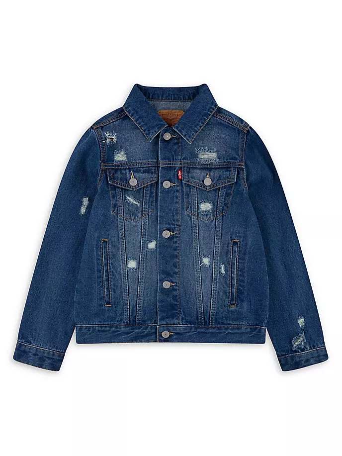 Джинсовая куртка Levi's для маленьких мальчиков и мальчиков Levi'S, цвет papper shredder
Джинсовая куртка Levi's для маленьких мальчиков и мальчиков Levi'S, цвет papper shredder