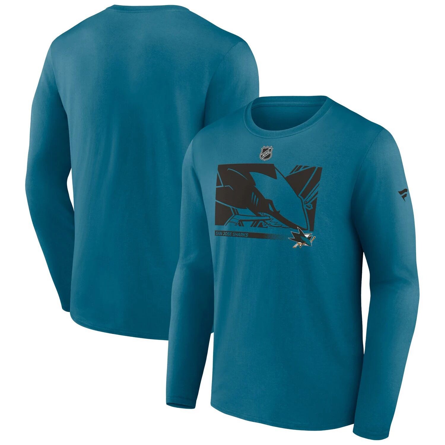 Мужская фирменная бирюзовая футболка с длинными рукавами San Jose Sharks Authentic Pro Core Collection Fanatics, Зеленый
Мужская фирменная бирюзовая футболка с длинными рукавами San Jose Sharks Authentic Pro Core Collection Fanatics, Зеленый