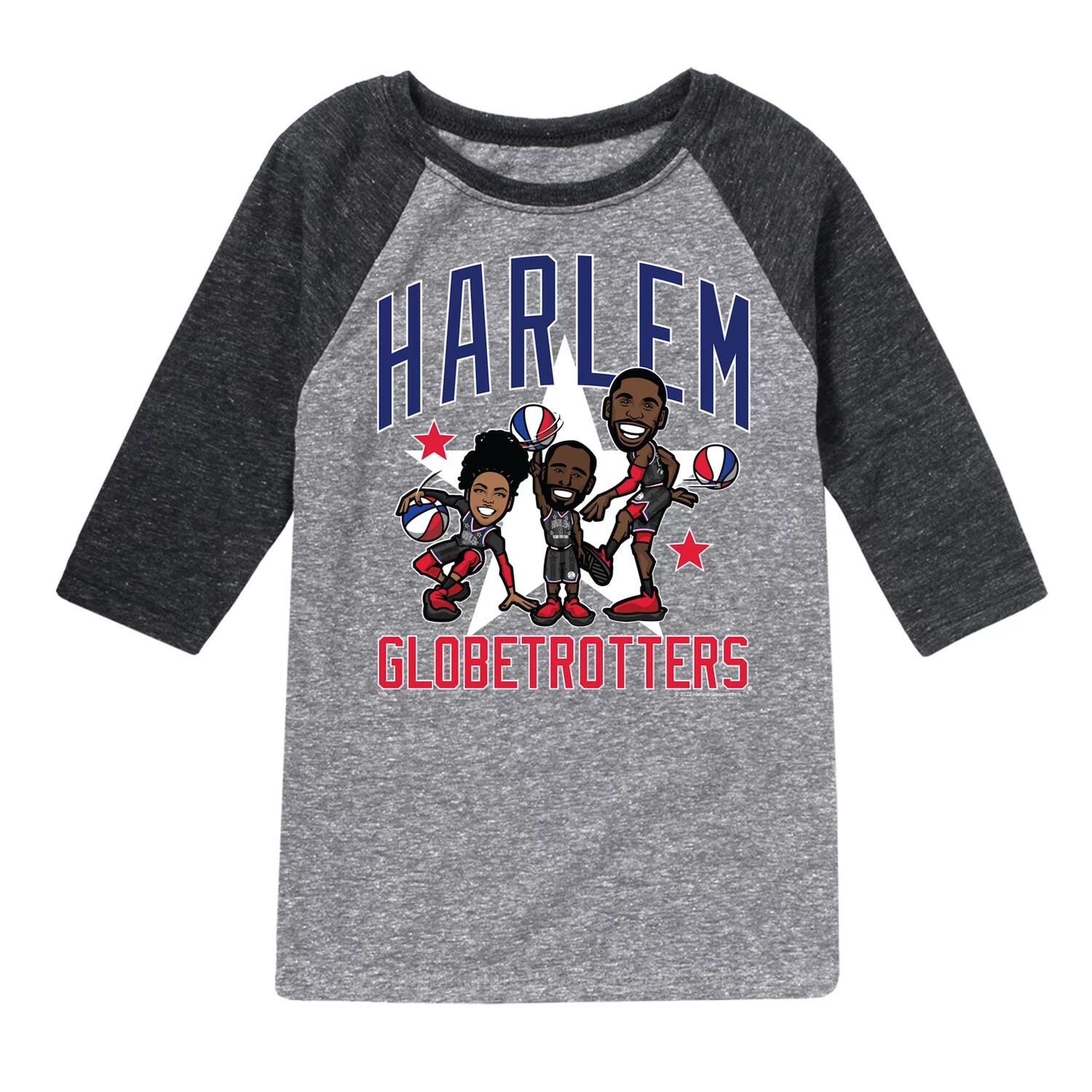 Футболка Harlem Globetrotters Group с рисунком реглан для мальчиков 8–20 лет Licensed Character, серый/черный
Футболка Harlem Globetrotters Group с рисунком реглан для мальчиков 8–20 лет Licensed Character, серый/черный