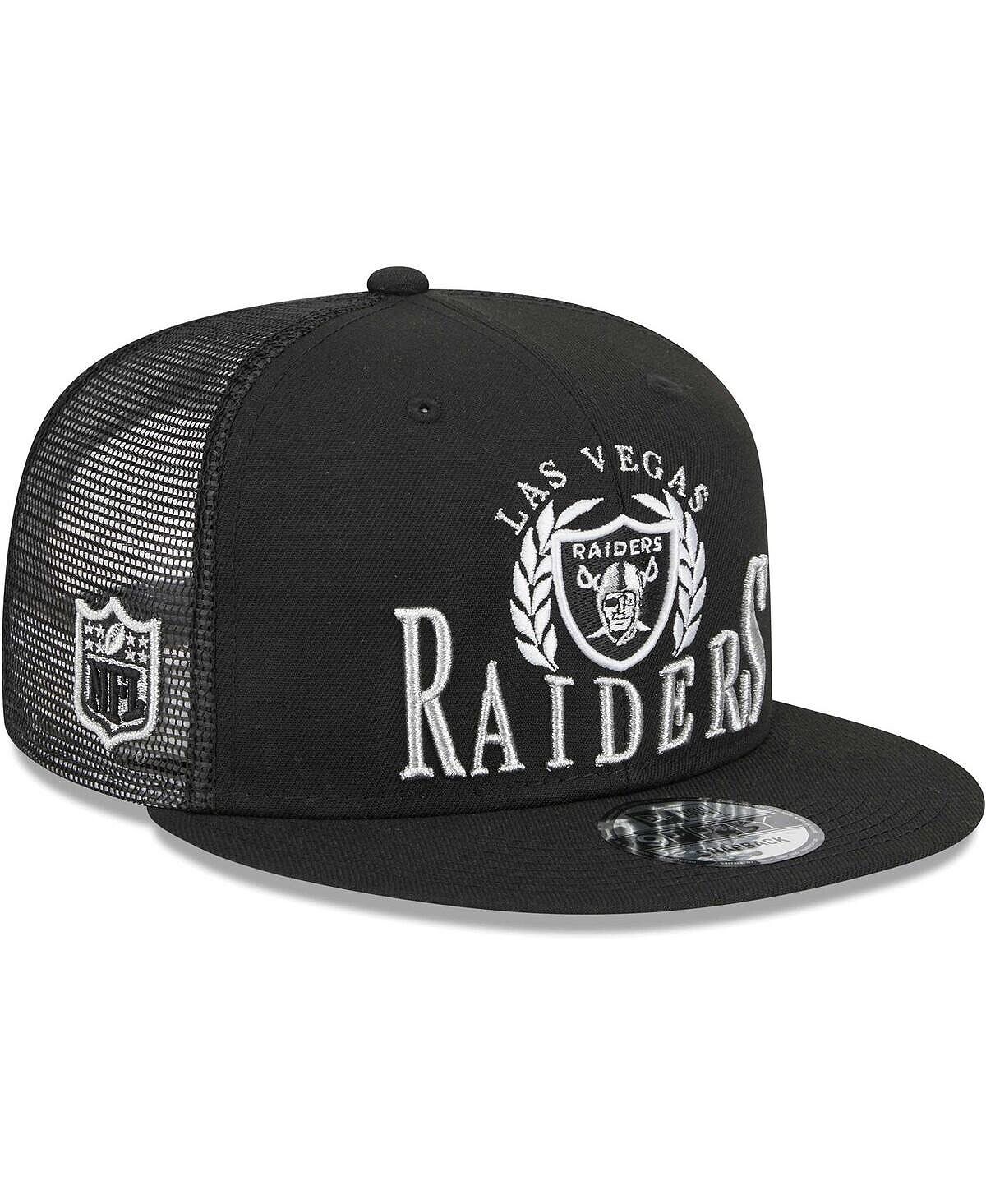 Мужская черная кепка Snapback Las Vegas Raiders Collegiate Trucker 9FIFTY New Era
Мужская черная кепка Snapback Las Vegas Raiders Collegiate Trucker 9FIFTY New Era