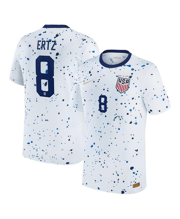 Мужская белая домашняя футболка Julie Ertz USWNT 2023 Replica Player Nike, белый
Мужская белая домашняя футболка Julie Ertz USWNT 2023 Replica Player Nike, белый