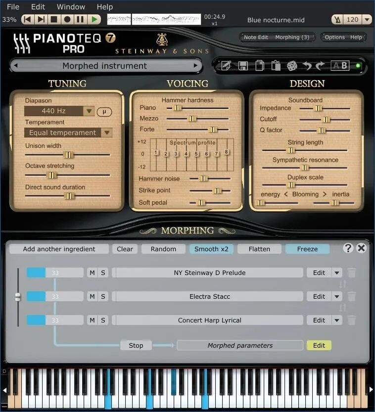 Программное обеспечение для виртуальных инструментов MODARTT Pianoteq 8 Pro Edition
Программное обеспечение для виртуальных инструментов MODARTT Pianoteq 8 Pro Edition