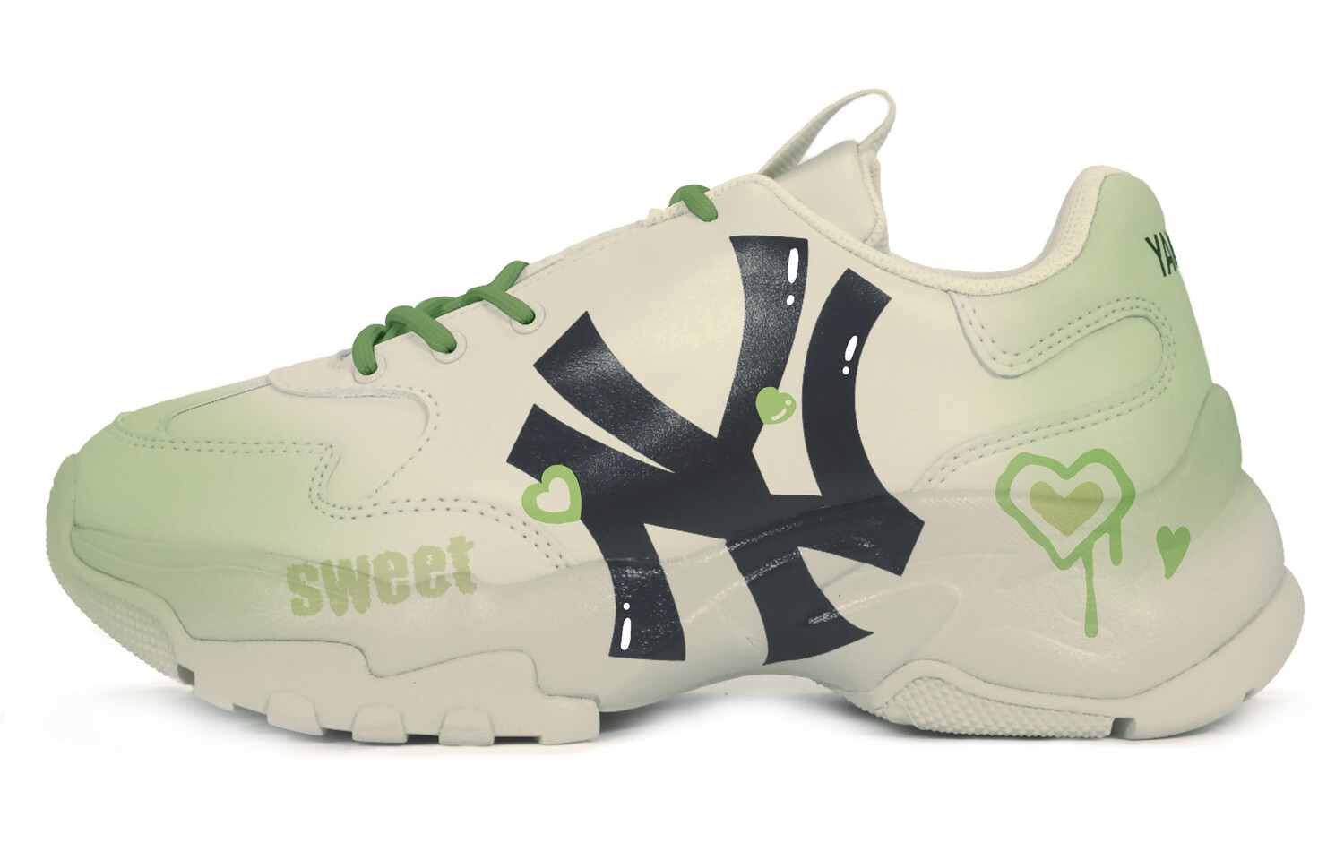 Кроссовки MLB Big Ball Chunky Chunky Sneakers Unisex Low-top Green/White, зеленый
Кроссовки MLB Big Ball Chunky Chunky Sneakers Unisex Low-top Green/White, зеленый
