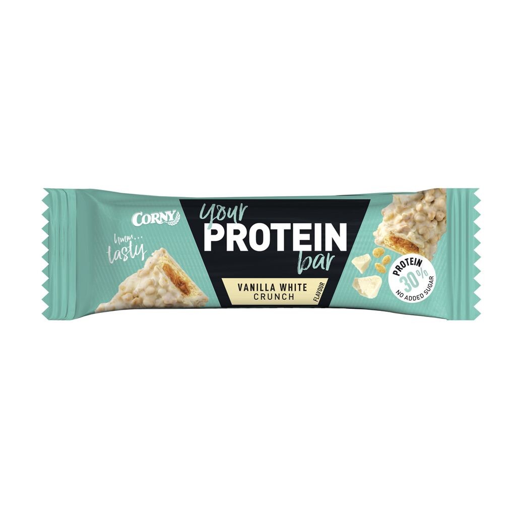 Протеиновый батончик Corny your Vanilla White Crunch со вкусом ванили 45г Schwartau Werke
Протеиновый батончик Corny your Vanilla White Crunch со вкусом ванили 45г Schwartau Werke