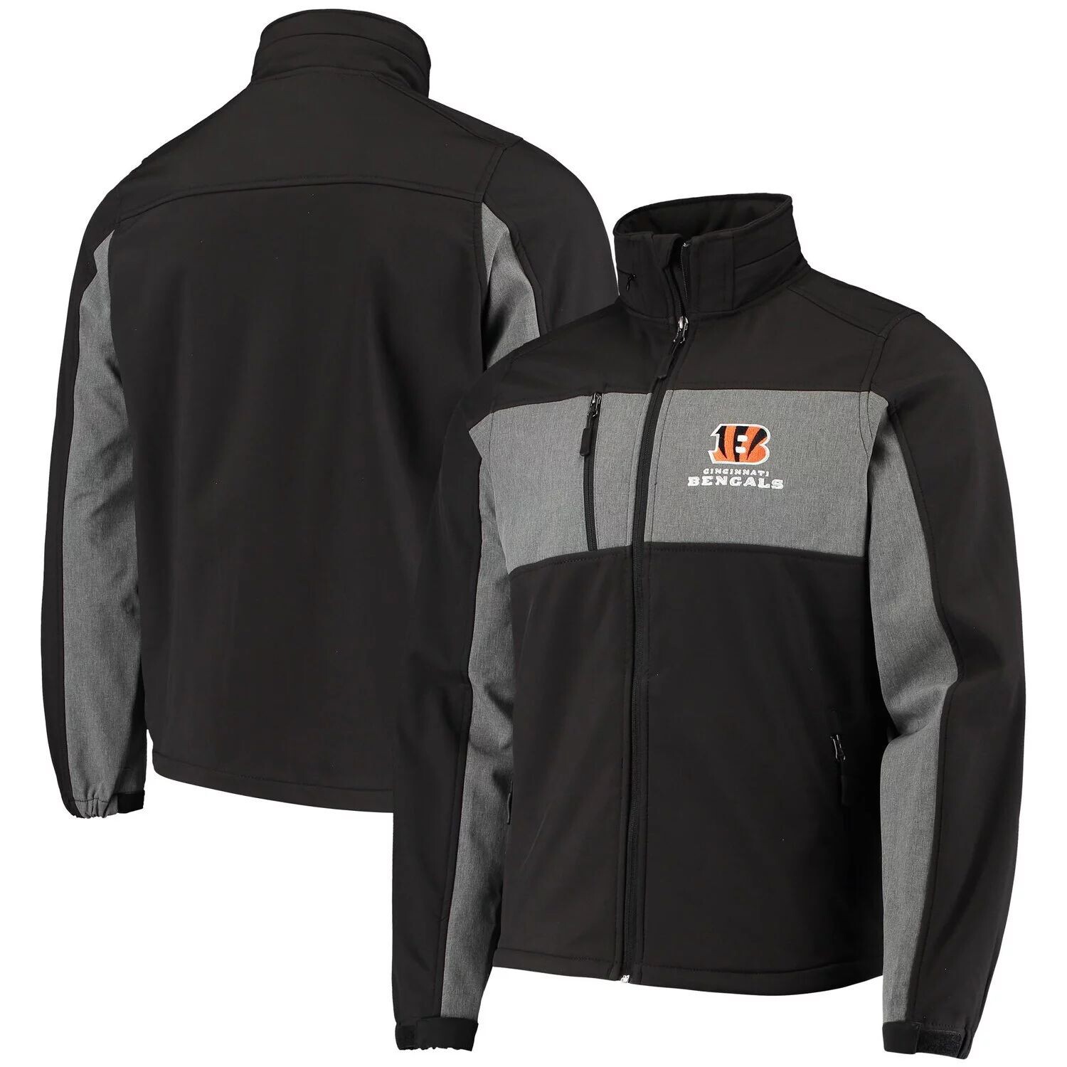 Мужская черная куртка Cincinnati Bengals Zephyr Softshell с молнией во всю длину
Мужская черная куртка Cincinnati Bengals Zephyr Softshell с молнией во всю длину