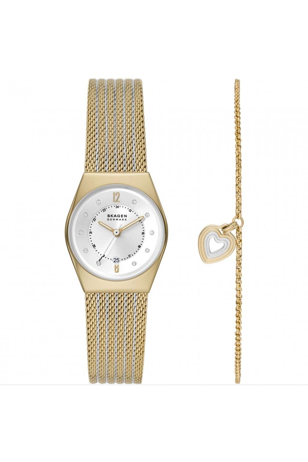 Классические аналоговые часы Grenen Lille из нержавеющей стали - Skw1156Set Skagen, серебро
Классические аналоговые часы Grenen Lille из нержавеющей стали - Skw1156Set Skagen, серебро