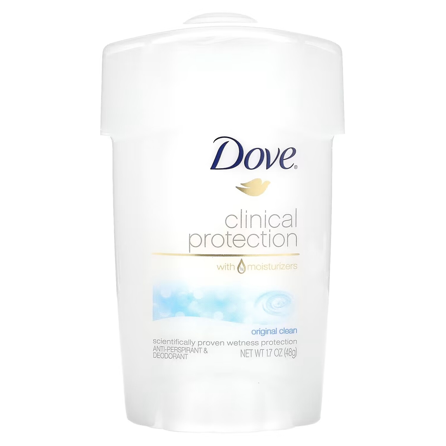 Дезодорант-антиперспирант Dove Clinical Protection Prescription Strength Original Clean
Дезодорант-антиперспирант Dove Clinical Protection Prescription Strength Original Clean