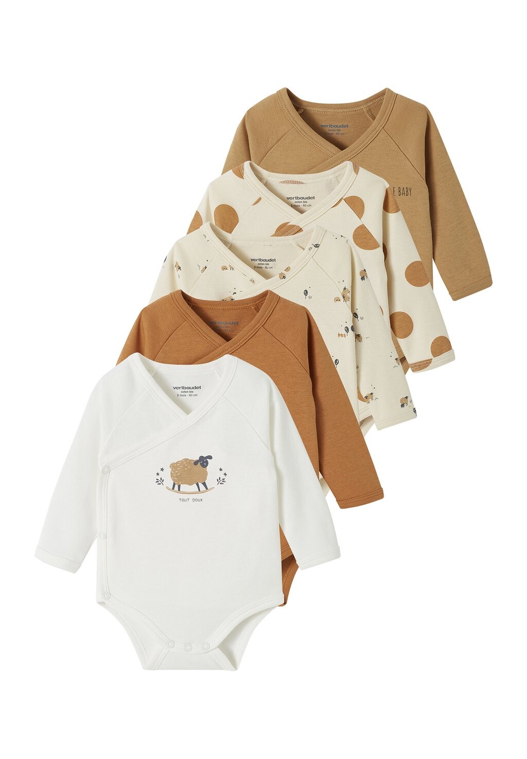 Набор для тела карамельная овца VERTBAUDET 5ER-PACK BABY WICKELBODYS AUS BIO-BAUMWOLLE OEKO-TEX, цвет pack karamell schäfchen
Набор для тела карамельная овца VERTBAUDET 5ER-PACK BABY WICKELBODYS AUS BIO-BAUMWOLLE OEKO-TEX, цвет pack karamell schäfchen