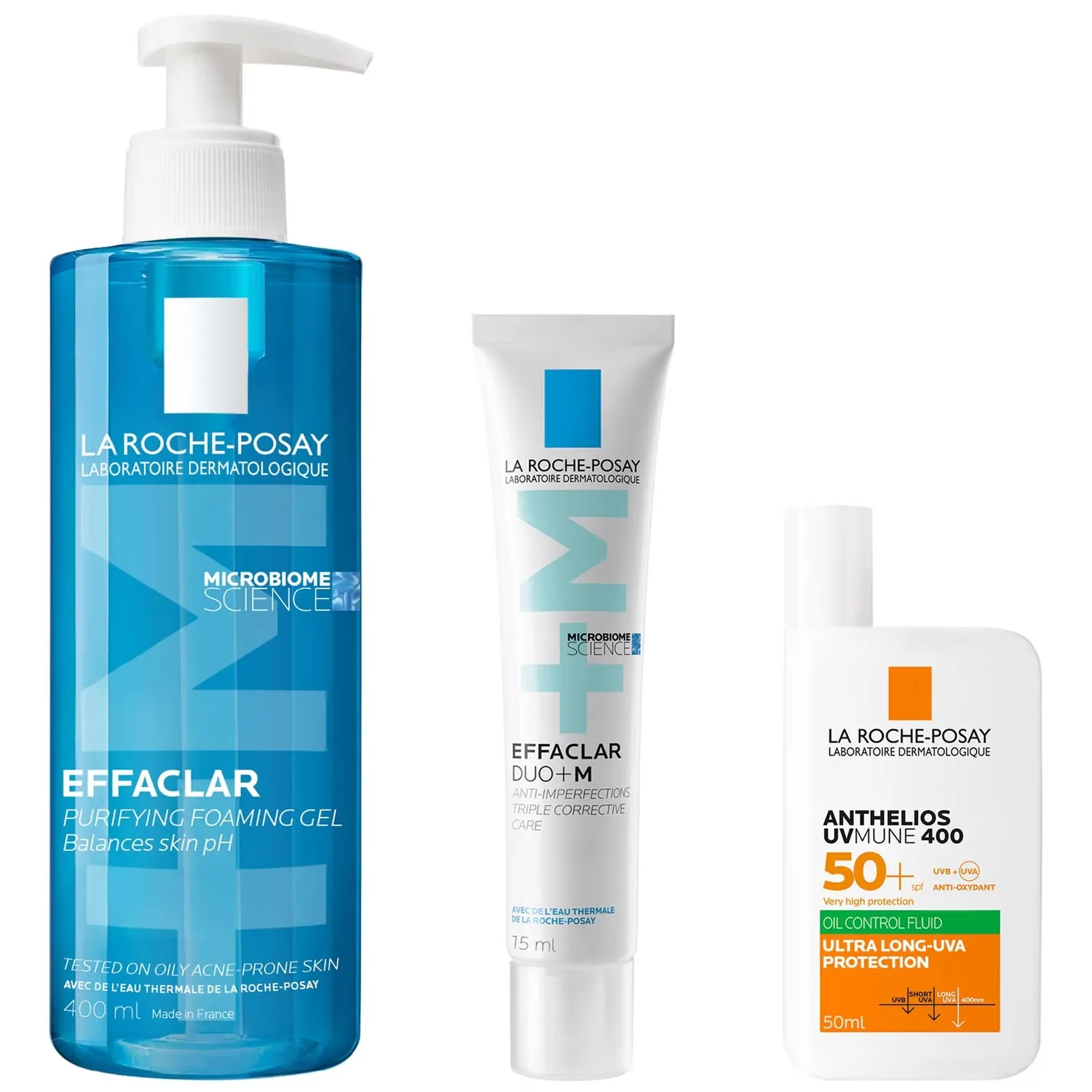 Breakout-Fighting Set - средней силы: очищающее средство Effaclar, корректирующий уход и SPF50+. La Roche-Posay
Breakout-Fighting Set - средней силы: очищающее средство Effaclar, корректирующий уход и SPF50+. La Roche-Posay