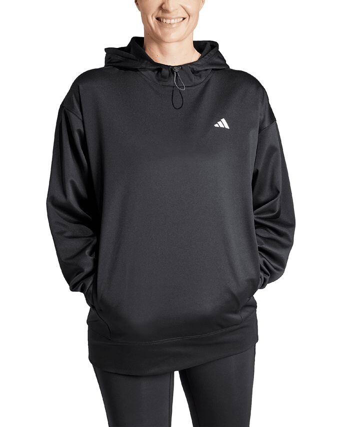 Женская игра AEROREADY Game & Толстовка Go с заниженными плечами и боковыми карманами adidas, черный
Женская игра AEROREADY Game & Толстовка Go с заниженными плечами и боковыми карманами adidas, черный