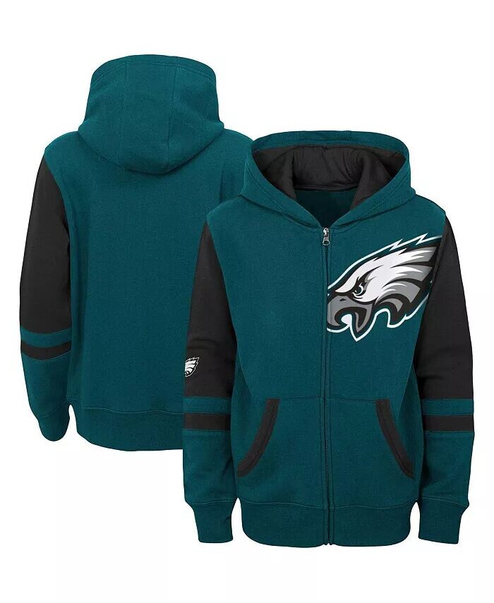 Зеленая толстовка с молнией во всю длину с цветными блоками Big Boys Philadelphia Eagles Outerstuff, зеленый
Зеленая толстовка с молнией во всю длину с цветными блоками Big Boys Philadelphia Eagles Outerstuff, зеленый