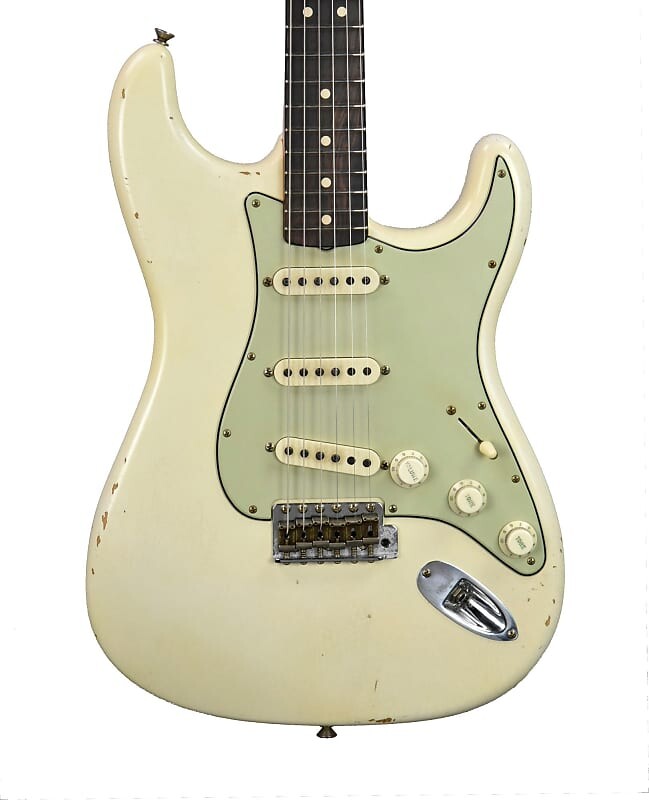 Электрогитара Fender Custom Shop 63 Stratocaster Journeyman Masterbuilt Paul Waller in Olympic White
Электрогитара Fender Custom Shop 63 Stratocaster Journeyman Masterbuilt Paul Waller in Olympic White
