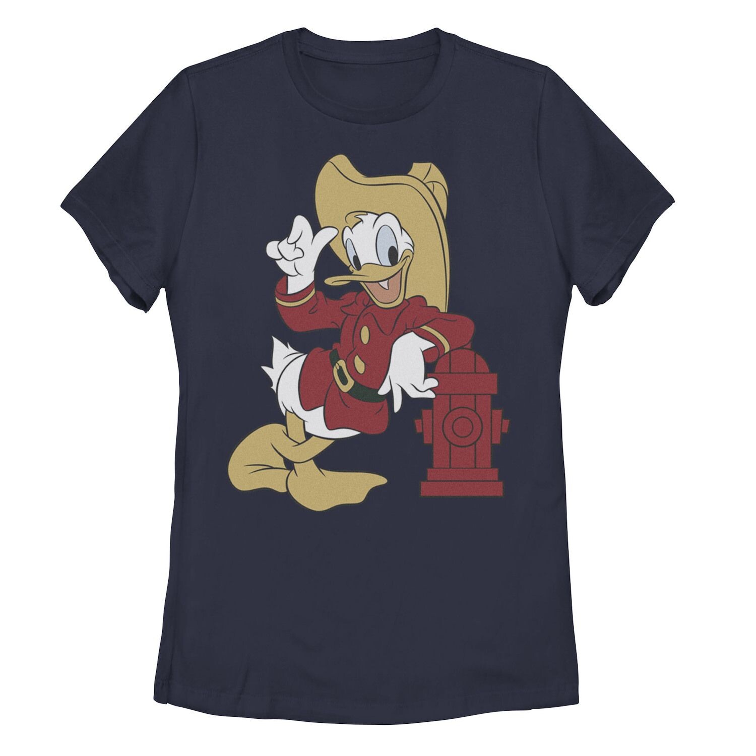 Футболка с изображением пожарного наряда Disney's Donald Duck Juniors Licensed Character
Футболка с изображением пожарного наряда Disney's Donald Duck Juniors Licensed Character