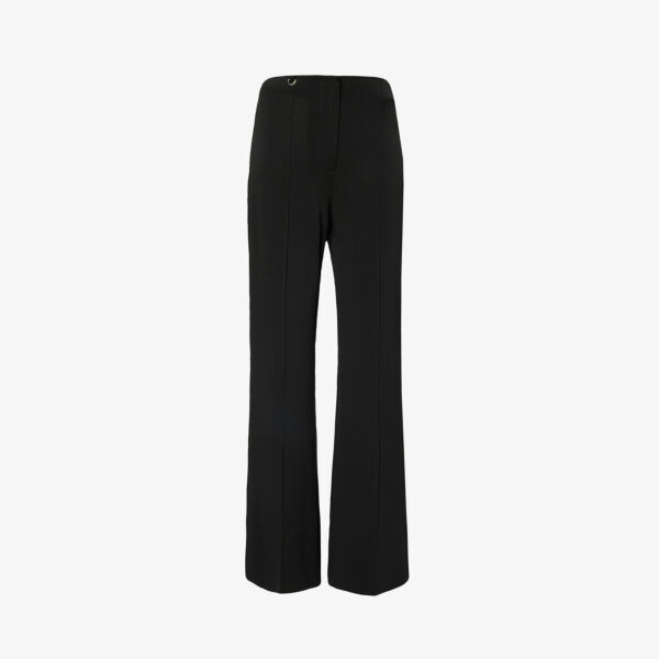 Расклешенные брюки le pantalon apollo с d-образным кольцом и высокой посадкой из эластичной ткани Jacquemus, черный
Расклешенные брюки le pantalon apollo с d-образным кольцом и высокой посадкой из эластичной ткани Jacquemus, черный