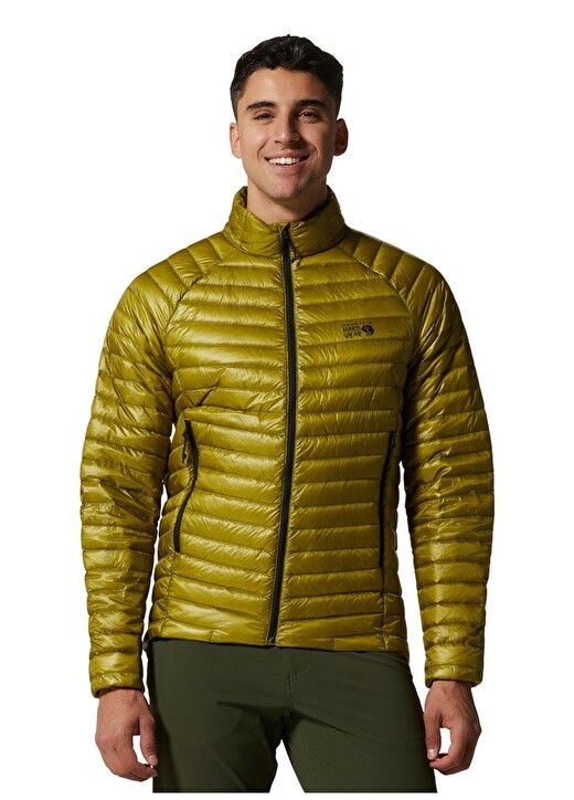 Зеленое мужское однотонное пальто с воротником-стойкой Mountain Hardwear, Зеленый
Зеленое мужское однотонное пальто с воротником-стойкой Mountain Hardwear, Зеленый