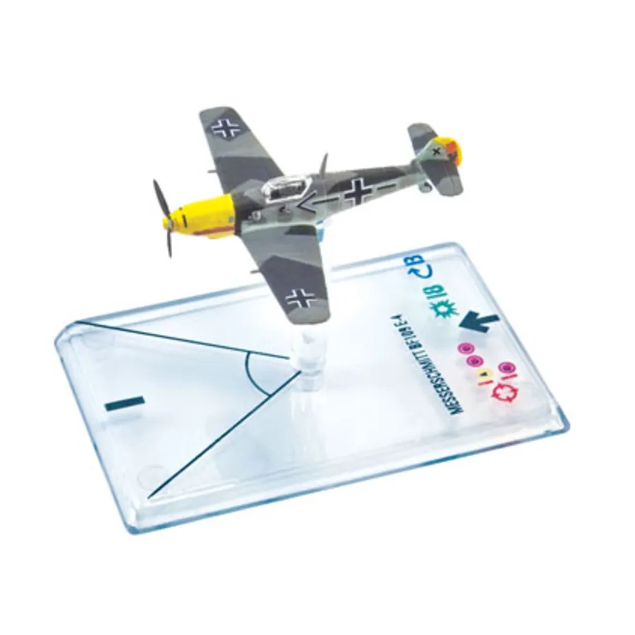 Мессершмитт Bf 109 E-4 - Адольф Галланд, Wings of War - WWII Miniatures, Series I
Мессершмитт Bf 109 E-4 - Адольф Галланд, Wings of War - WWII Miniatures, Series I