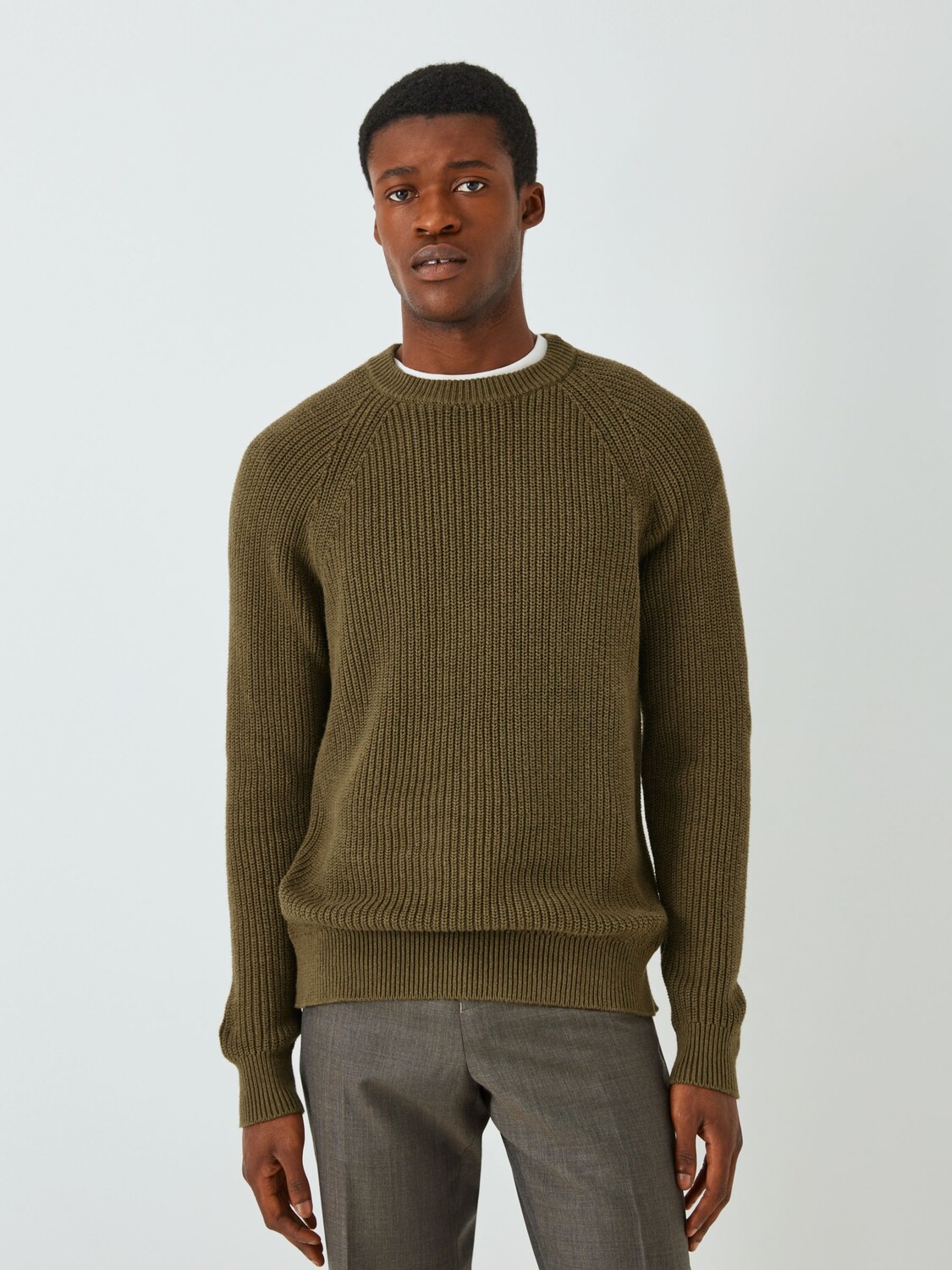 Джемпер Fisherman's в рубчик с круглым вырезом John Lewis, оливковое, Зеленый
Джемпер Fisherman's в рубчик с круглым вырезом John Lewis, оливковое, Зеленый