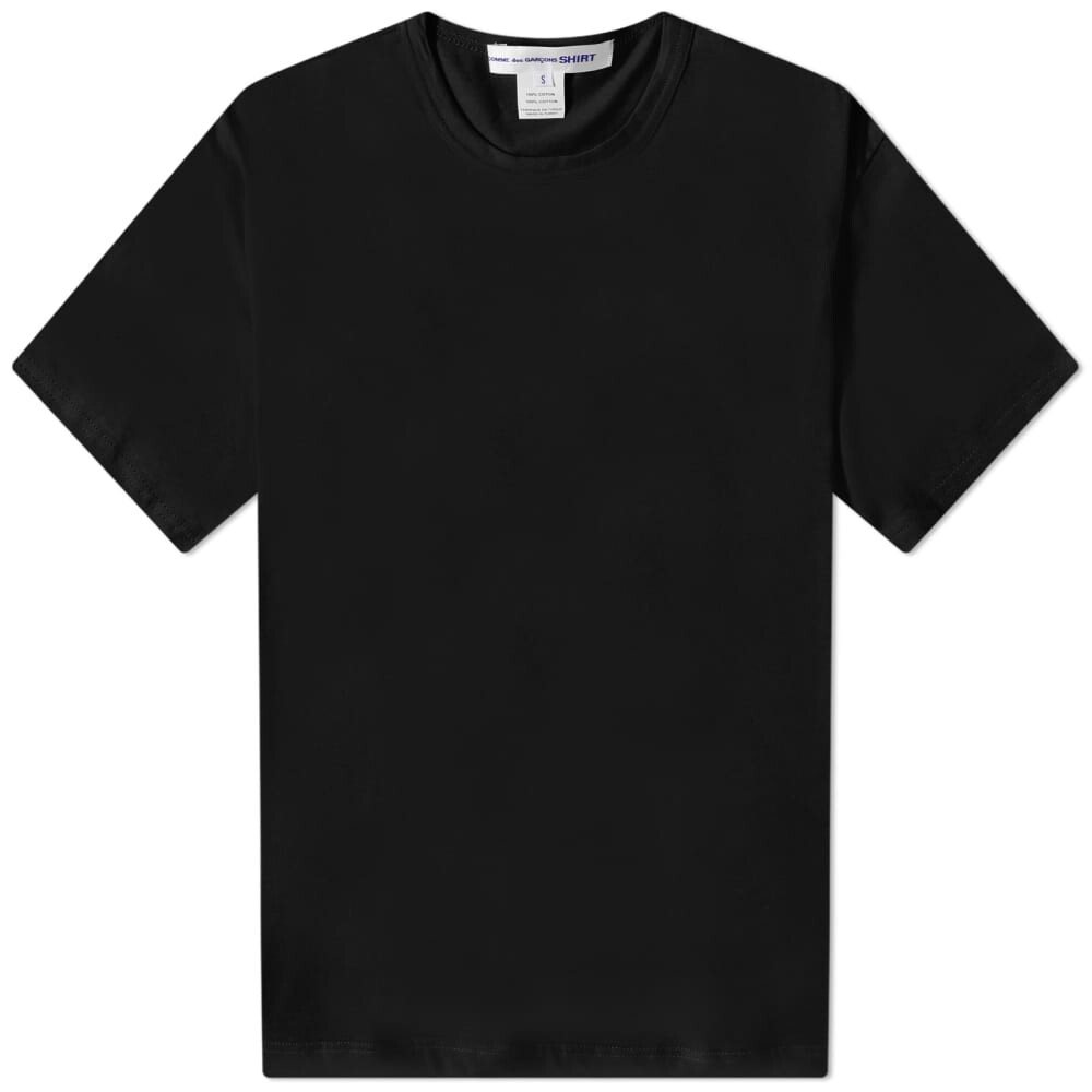 Comme des Garçons Shirt Объемная футболка с логотипом на спине и воротником-стойкой, черный
Comme des Garçons Shirt Объемная футболка с логотипом на спине и воротником-стойкой, черный