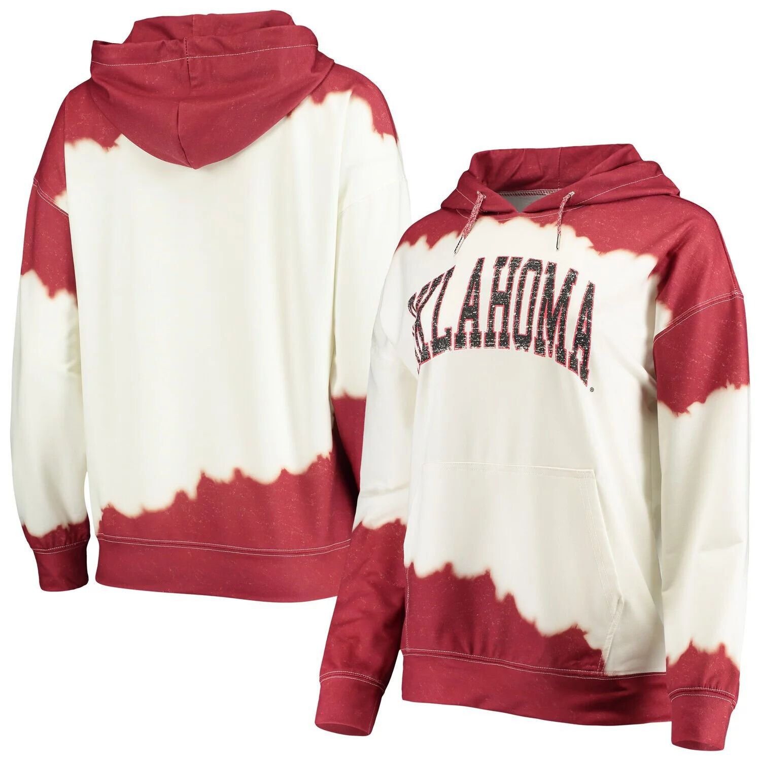 Женский пуловер с капюшоном Gameday Couture белого/малинового цвета Oklahoma Early For the Fun, окрашенный двойным погружением, Белый
Женский пуловер с капюшоном Gameday Couture белого/малинового цвета Oklahoma Early For the Fun, окрашенный двойным погружением, Белый