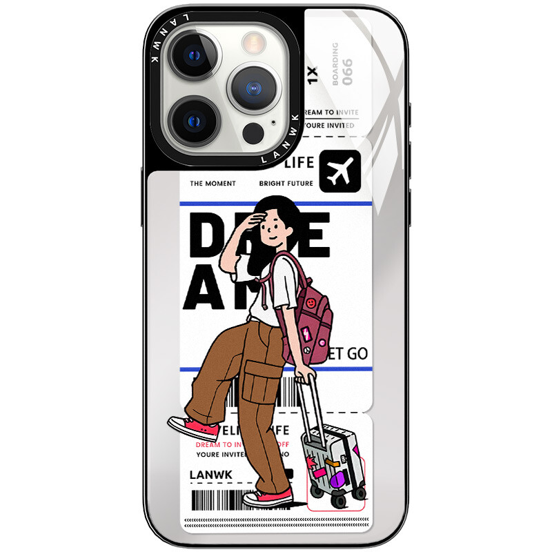 Чехол для телефона Lanwk, Dream TravelMagnetic mirror glass case with black frame
Чехол для телефона Lanwk, Dream TravelMagnetic mirror glass case with black frame