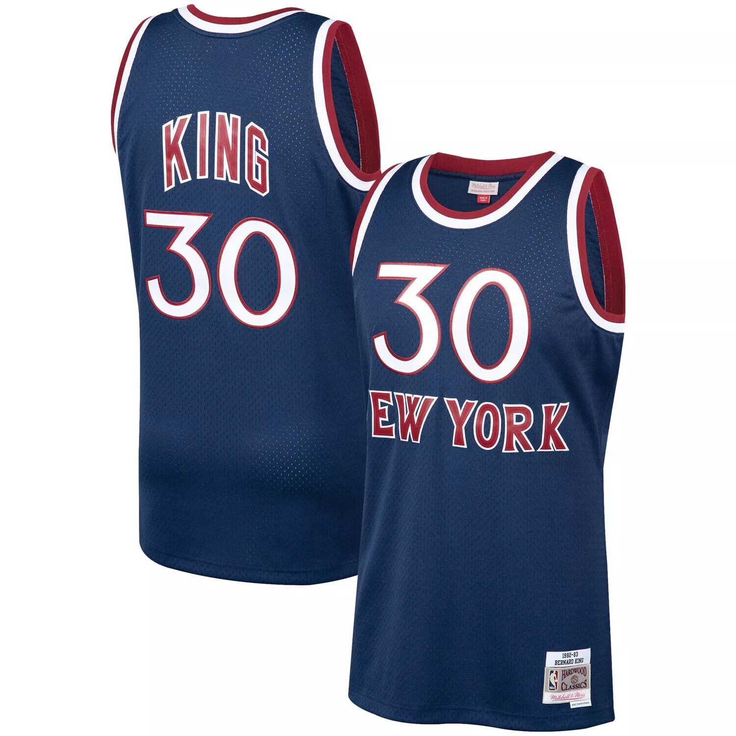Мужская майка Mitchell & Ness Bernard King Navy New York Knicks 1982-83 Hardwood Classics Swingman
Мужская майка Mitchell & Ness Bernard King Navy New York Knicks 1982-83 Hardwood Classics Swingman