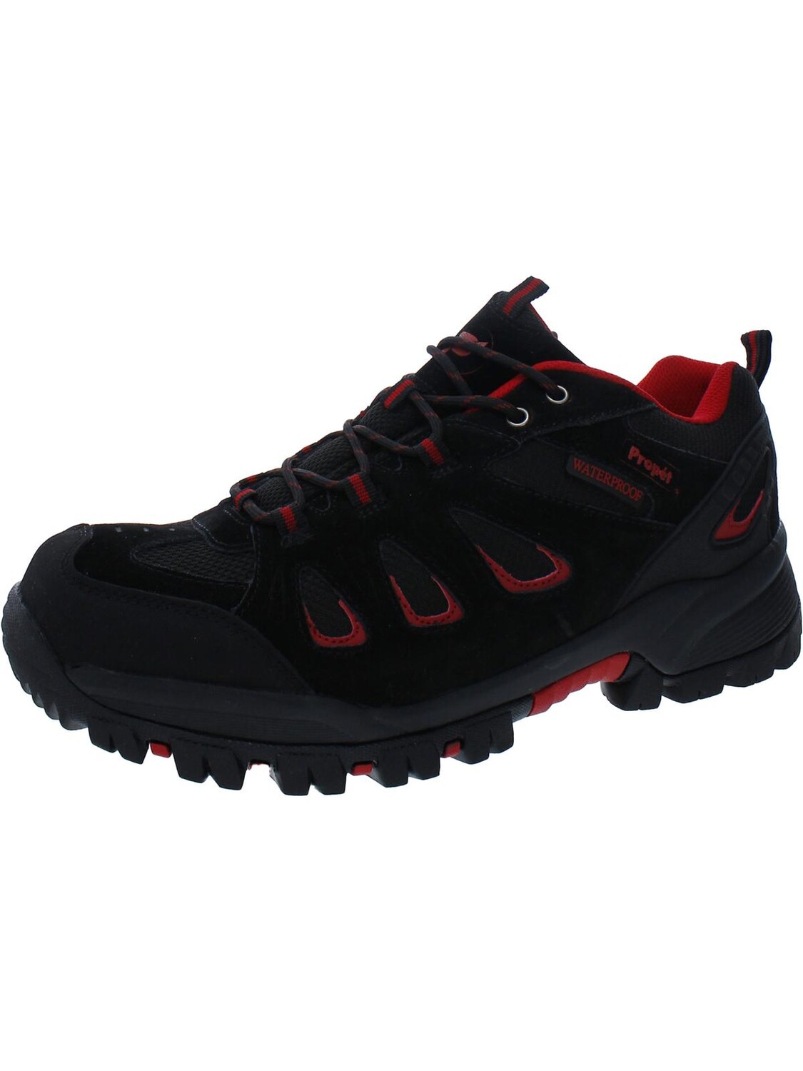 Ridge Walker Low Мужские кожаные водонепроницаемые прогулочные туфли Propet, цвет Black/Red
Ridge Walker Low Мужские кожаные водонепроницаемые прогулочные туфли Propet, цвет Black/Red