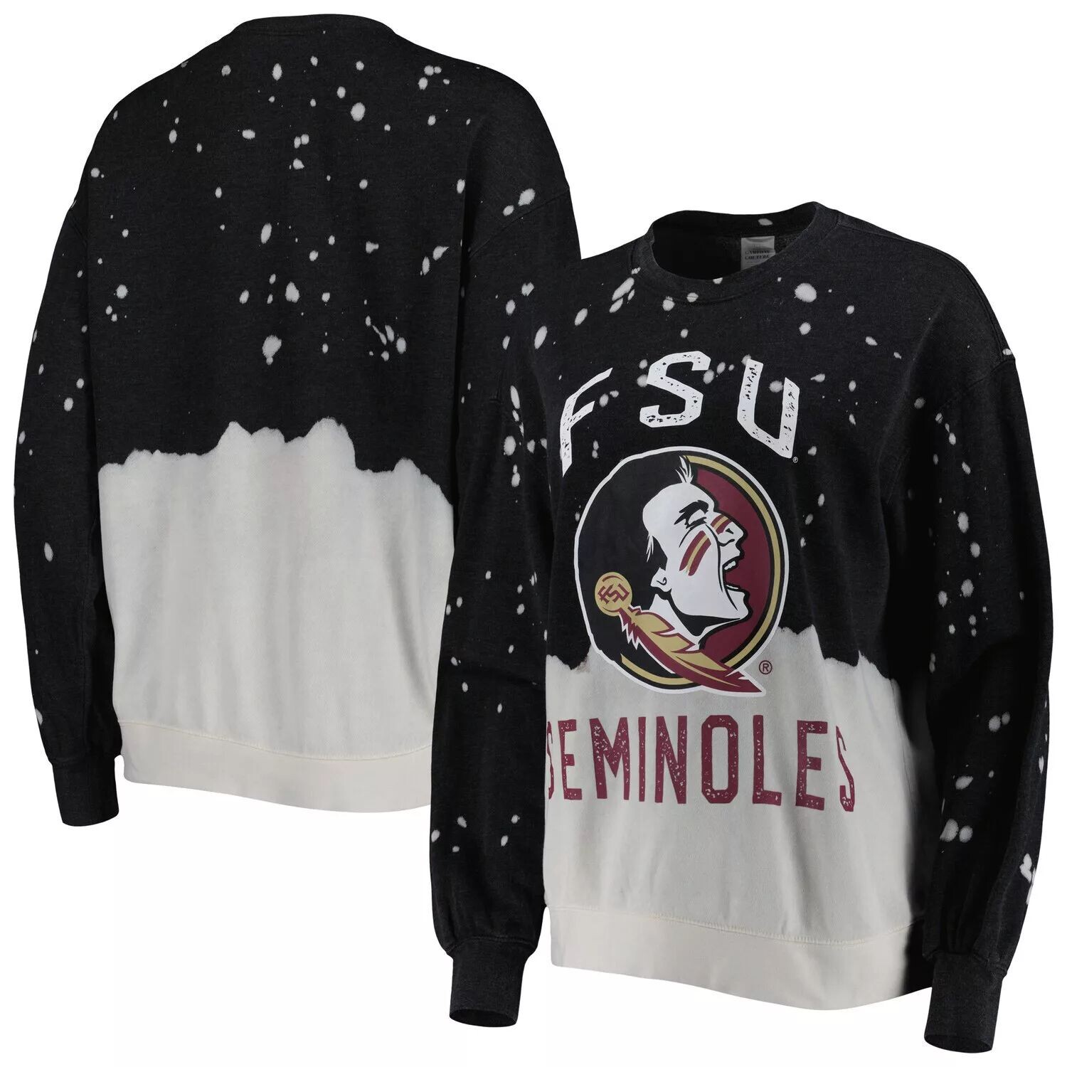 Женский черный пуловер с выцветшим рисунком Gameday Couture Florida State Seminoles Twice As Nice
Женский черный пуловер с выцветшим рисунком Gameday Couture Florida State Seminoles Twice As Nice