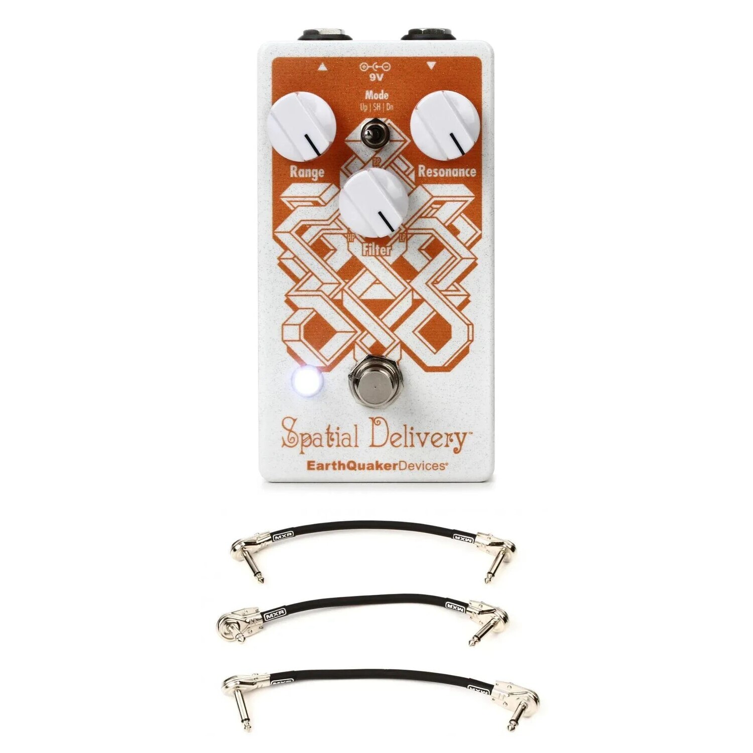 EarthQuaker Devices Spatial Delivery V2 Конвертный фильтр-педаль с 3 соединительными кабелями
EarthQuaker Devices Spatial Delivery V2 Конвертный фильтр-педаль с 3 соединительными кабелями