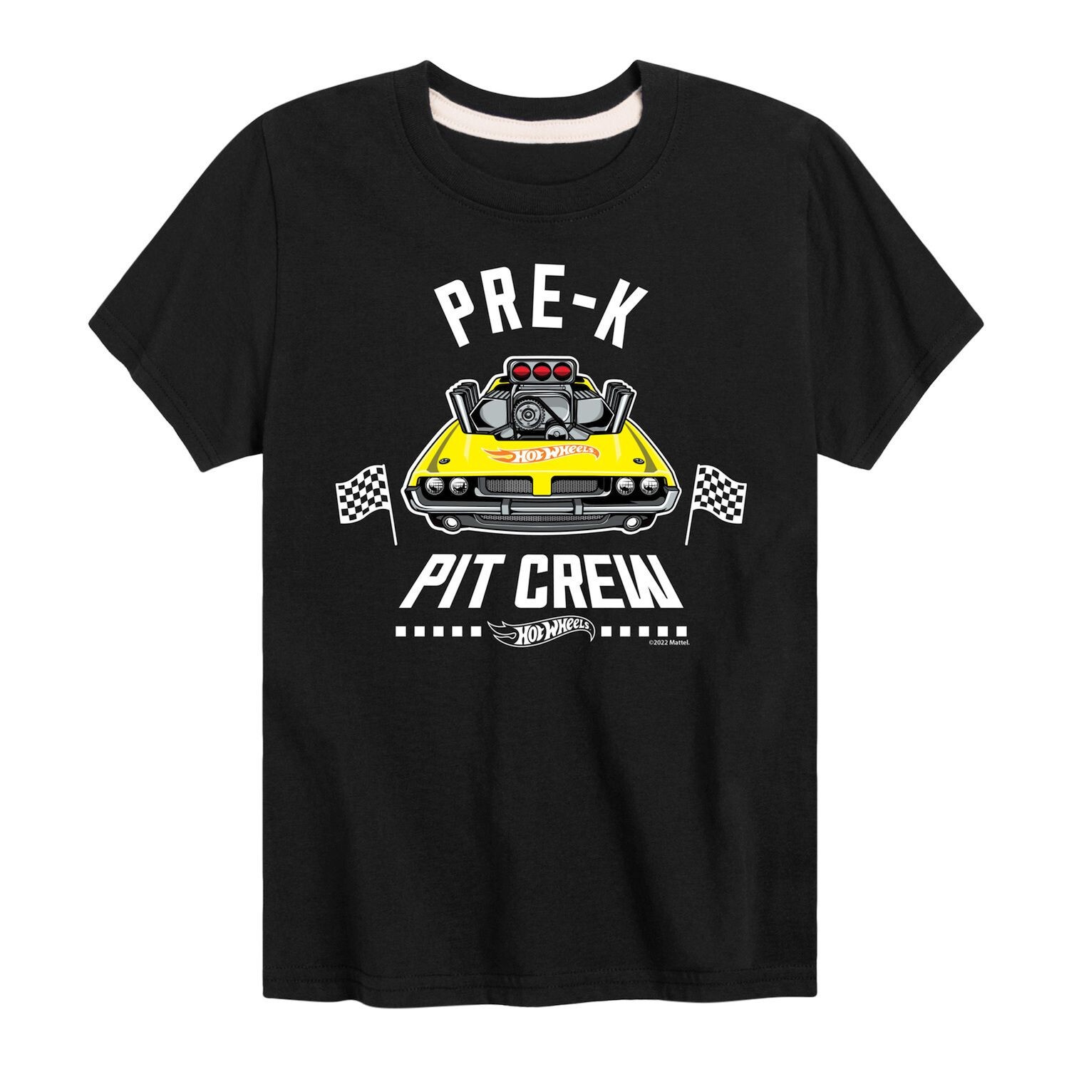 Футболка Hot Wheels Pit Crew Pre-K для мальчиков 8–20 лет с рисунком Licensed Character, черный
Футболка Hot Wheels Pit Crew Pre-K для мальчиков 8–20 лет с рисунком Licensed Character, черный