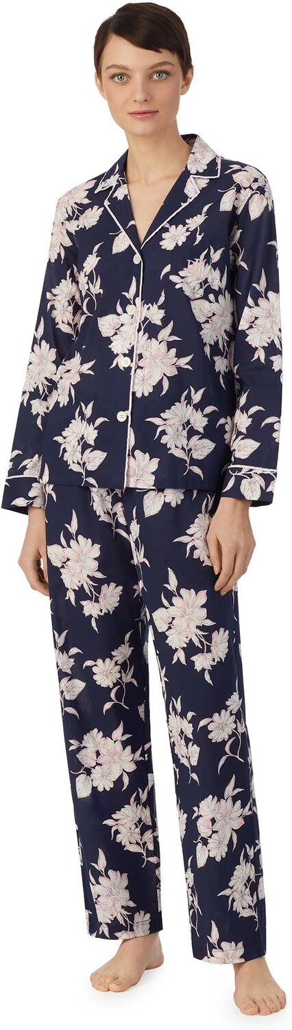 Пижамный комплект с воротником-стойкой и длинными рукавами LAUREN Ralph Lauren, цвет Navy Floral
Пижамный комплект с воротником-стойкой и длинными рукавами LAUREN Ralph Lauren, цвет Navy Floral