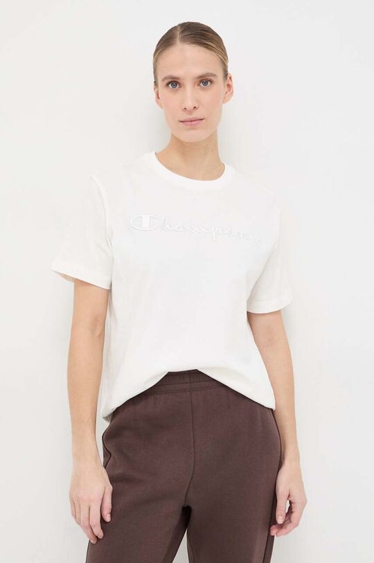 Хлопковая футболка Champion, бежевый
Хлопковая футболка Champion, бежевый