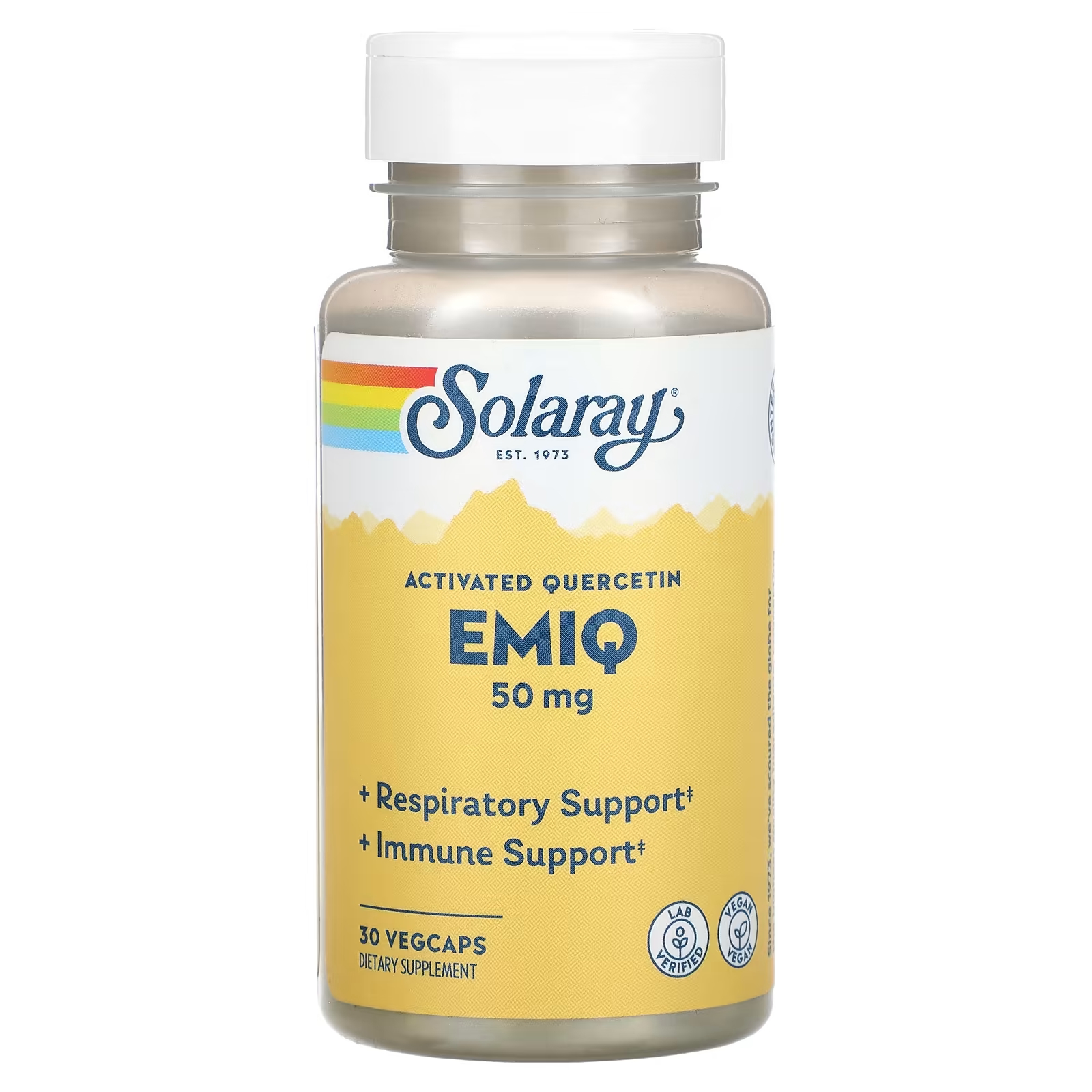 

Solaray Активированный кверцетин Emiq 50 мг 30 растительных капсул