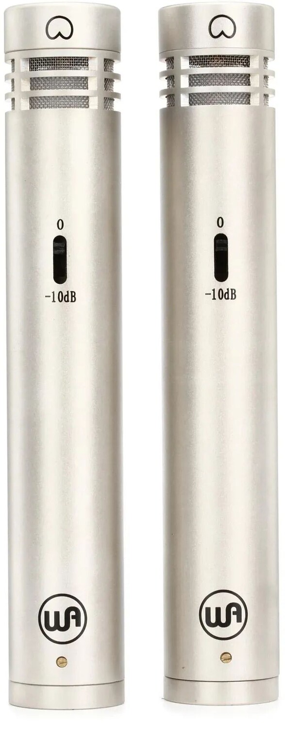 Конденсаторный микрофон Warm Audio WA-84 с малой диафрагмой - стереопара (никель)
Конденсаторный микрофон Warm Audio WA-84 с малой диафрагмой - стереопара (никель)