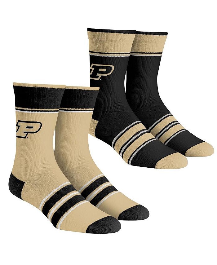 Мужские и женские носки Purdue Boilermakers, комплект из 2 носков Team Crew в несколько полосок Rock 'Em, мультиколор
Мужские и женские носки Purdue Boilermakers, комплект из 2 носков Team Crew в несколько полосок Rock 'Em, мультиколор