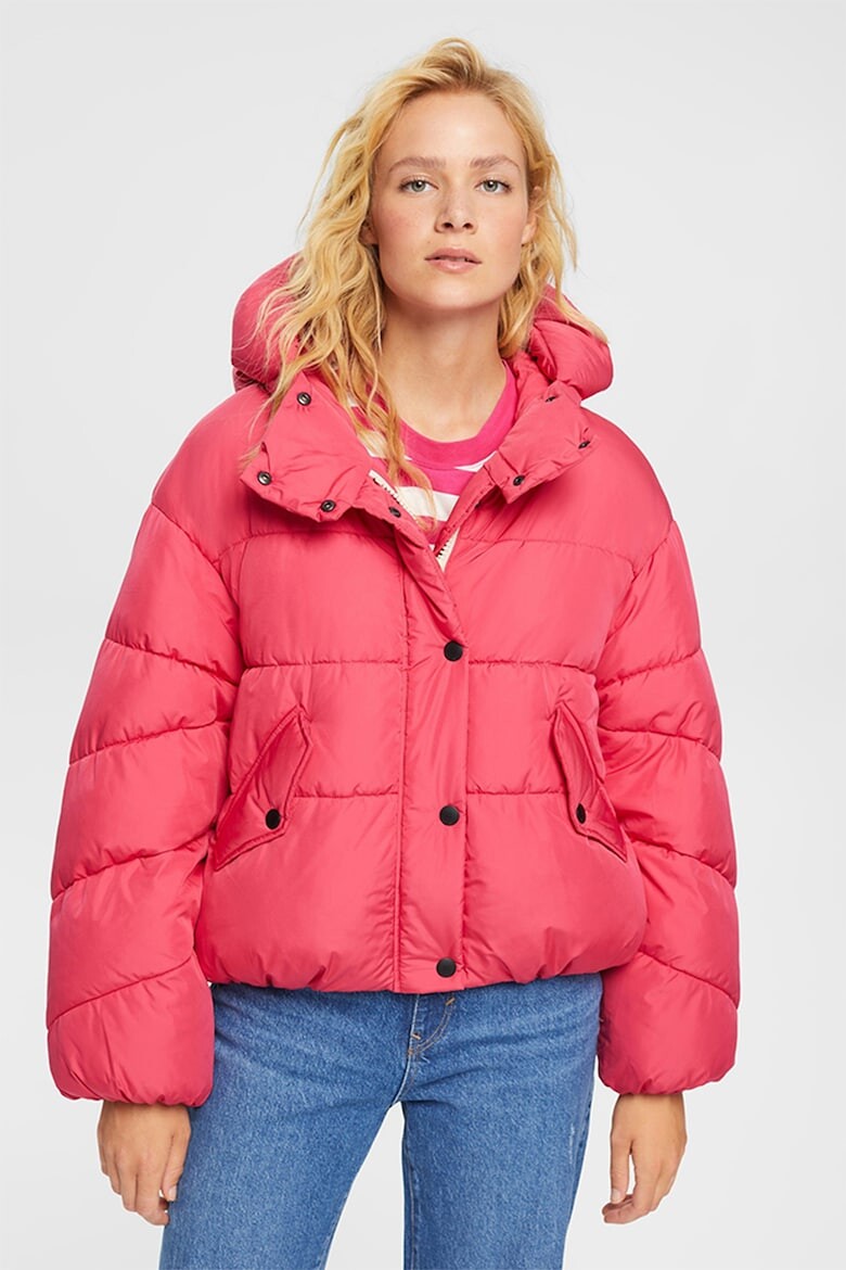 Короткая зимняя куртка со стеганой отделкой и капюшоном Edc By Esprit, фуксия
Короткая зимняя куртка со стеганой отделкой и капюшоном Edc By Esprit, фуксия