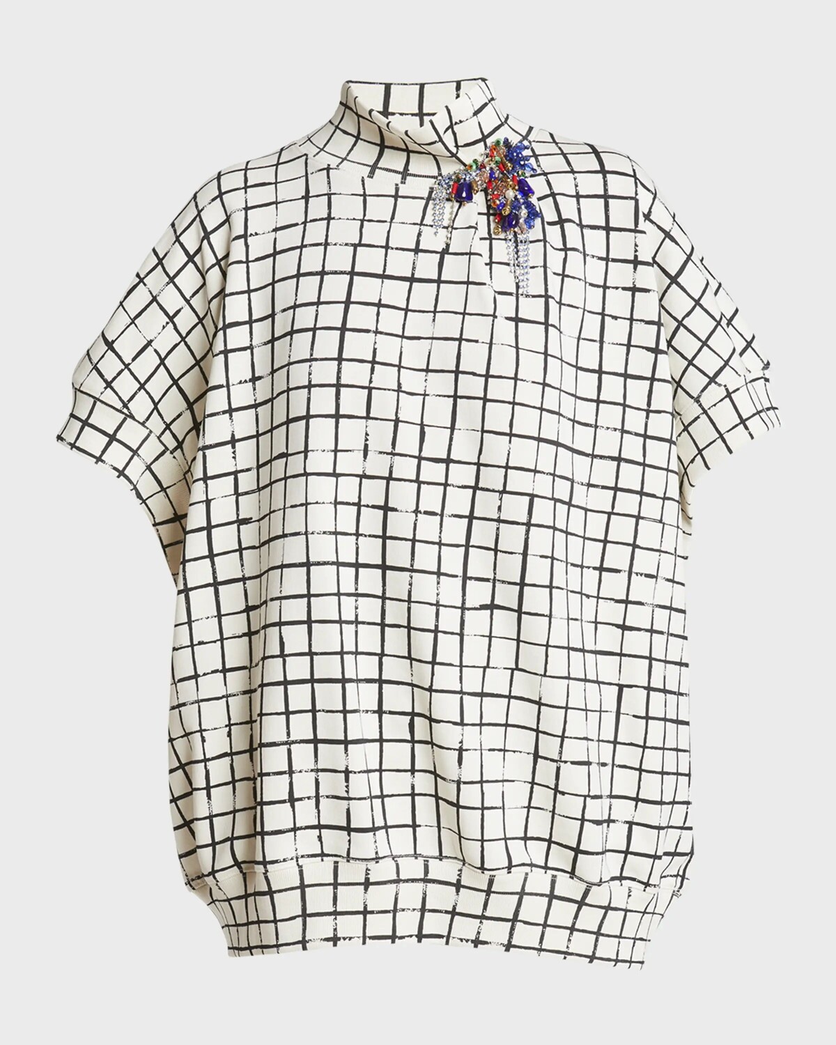 Блузка Halovara с сетчатым принтом и деталями из стразов Dries Van Noten, цвет Ecru
Блузка Halovara с сетчатым принтом и деталями из стразов Dries Van Noten, цвет Ecru