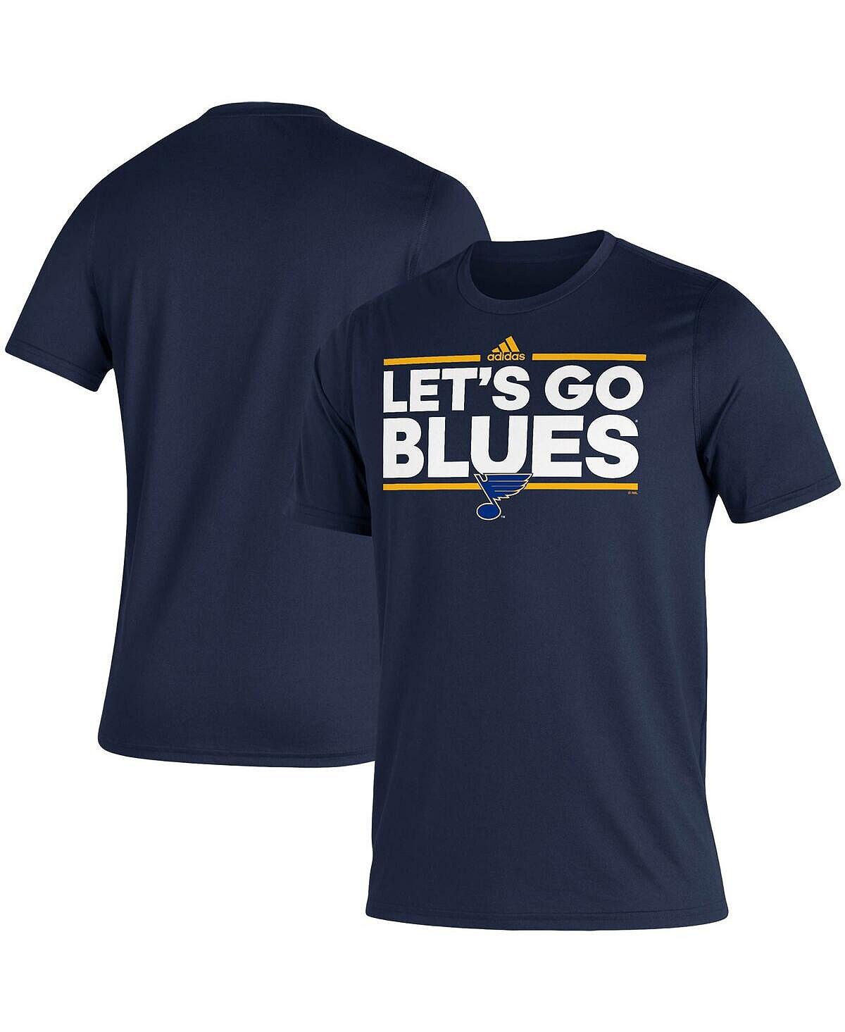 Мужская темно-синяя футболка St. Louis Blues Dassler AEROREADY Creator adidas, Синий
Мужская темно-синяя футболка St. Louis Blues Dassler AEROREADY Creator adidas, Синий