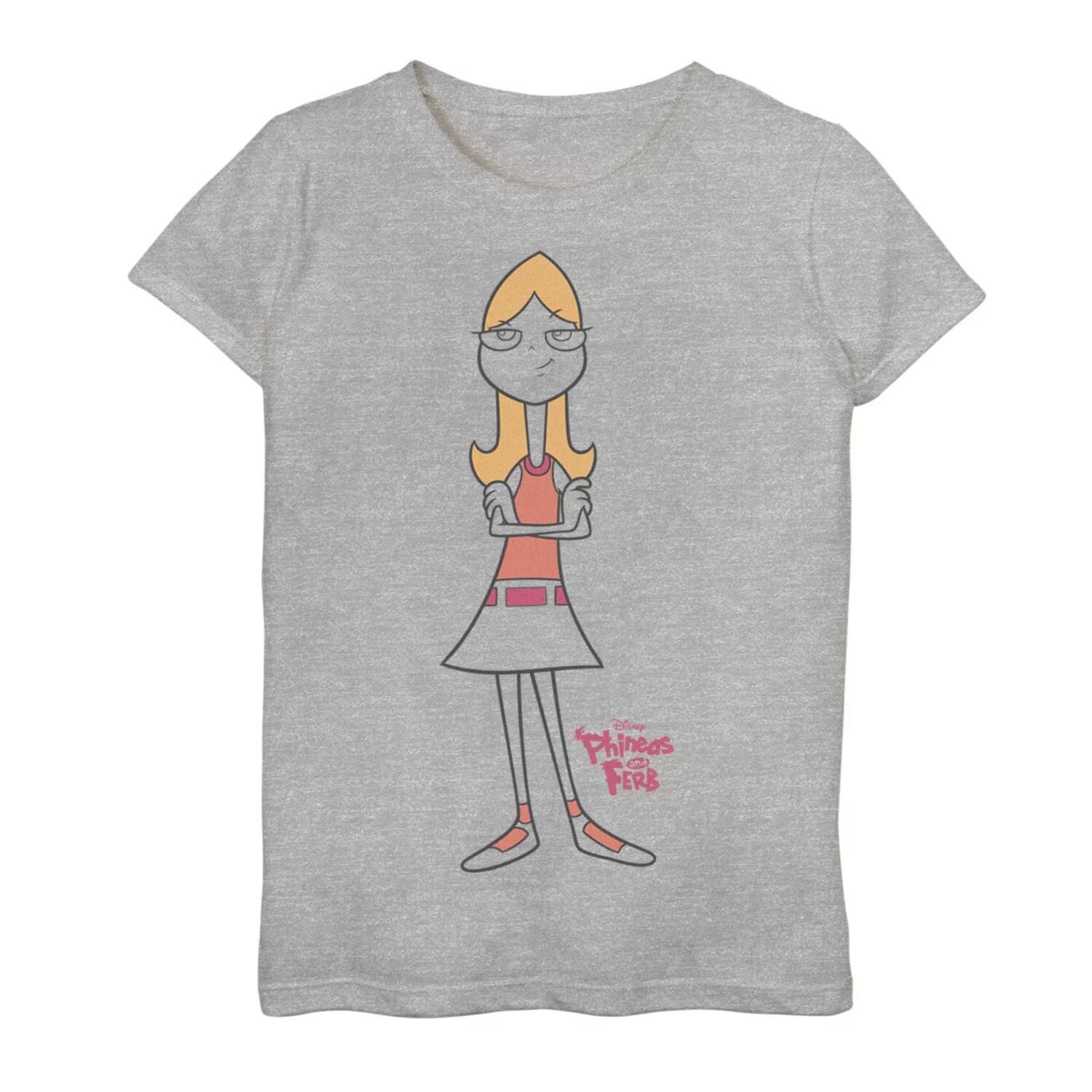 Футболка с графическим рисунком Candace Line Art для девочек 7–16 лет Disney's Phineas and Ferb Licensed Character
Футболка с графическим рисунком Candace Line Art для девочек 7–16 лет Disney's Phineas and Ferb Licensed Character